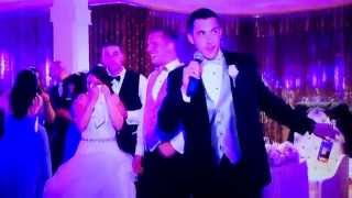 Military brother misses sisters wedding but makes an entrance at the end of the night!