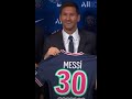 Why Did Messi Choose The Number 30 At PSG?