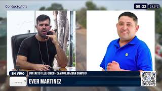 Nota con Ever Martinez - Camionero zona de campo 9 - Contacto Telefonico