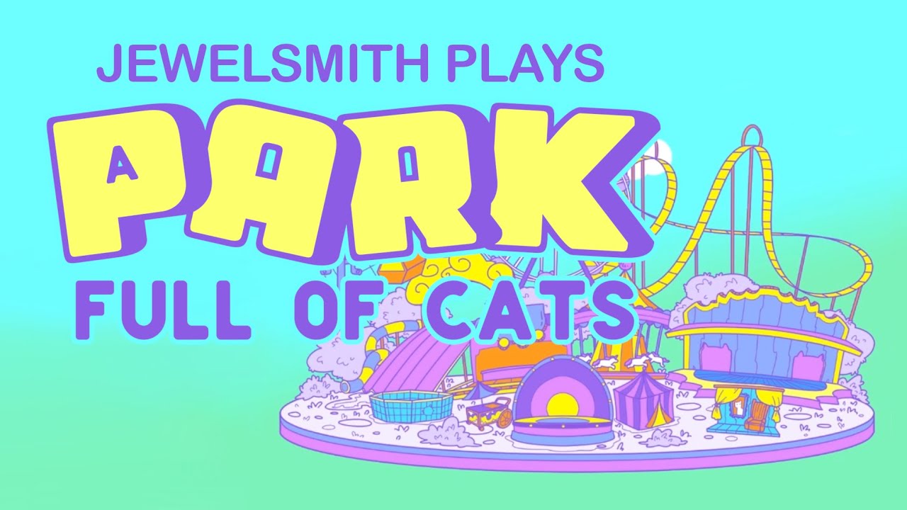 A PARK FULL OF CATS all cats, kittens, hidden objects & a photo of