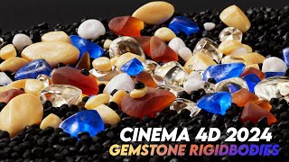 Extremely Fast Gemstones / Stones Rigid Body Simulations in Cinema 4D 2024 by 3DBonfire 4,804 views 6 months ago 3 minutes, 29 seconds