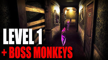 FULL walkthrough - Level 1 - Monkey Business [] DARK DECEPTION [] NO commentary