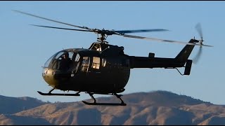 MBB Bo-105 Start-Up, Takeoff & Land Just Like James Bond \