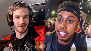 Johnny Somali Threatens PewDiePie.. — Asmongold Clips