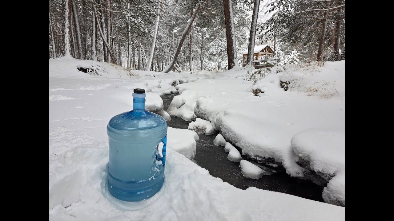 Как быстро и безопасно набирать пресную воду с природных источников