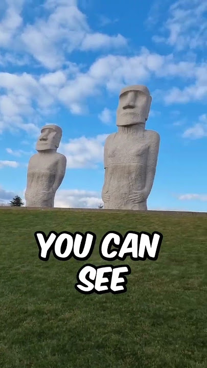 Japan's Moai Easter Island Heads #shorts #japan