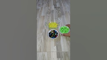 Marbles Falling ! Reverse video #597 #shorts