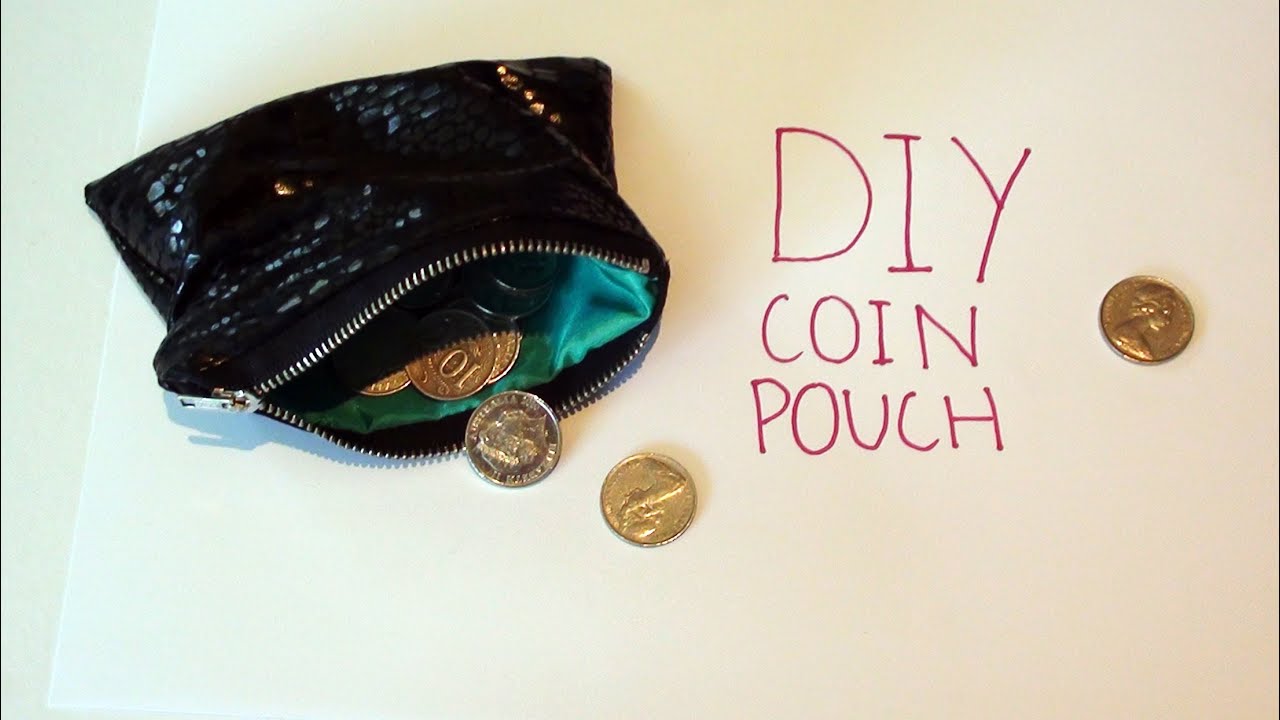 DIY: Coin Pouch - YouTube