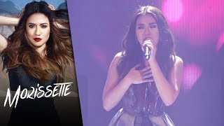 Morissette sings 