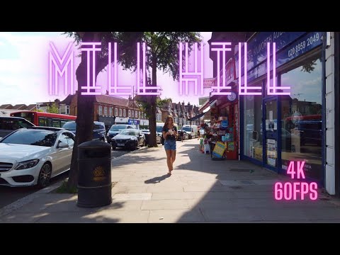 MILL HILL | London Walking Tour | 4K 60FPS