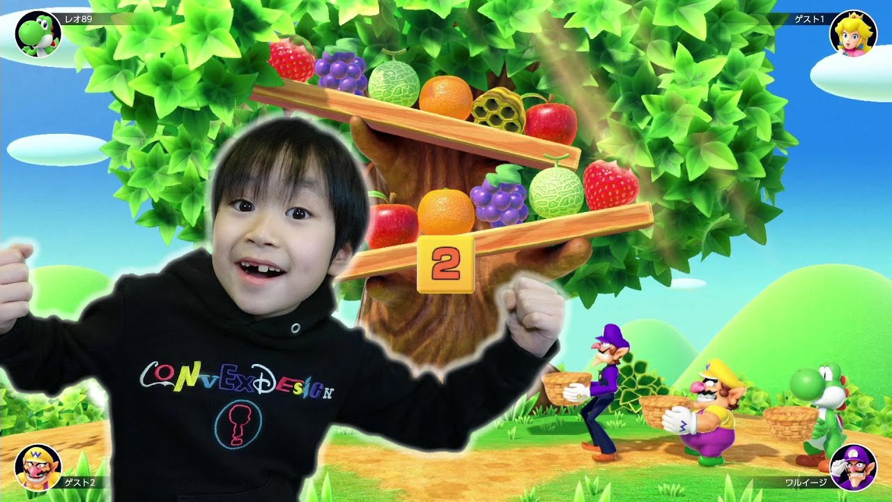 レオくんがマリオパーティ スーパースターズをやるよ！ミニゲームであそぼう！Part２ レオスマイル