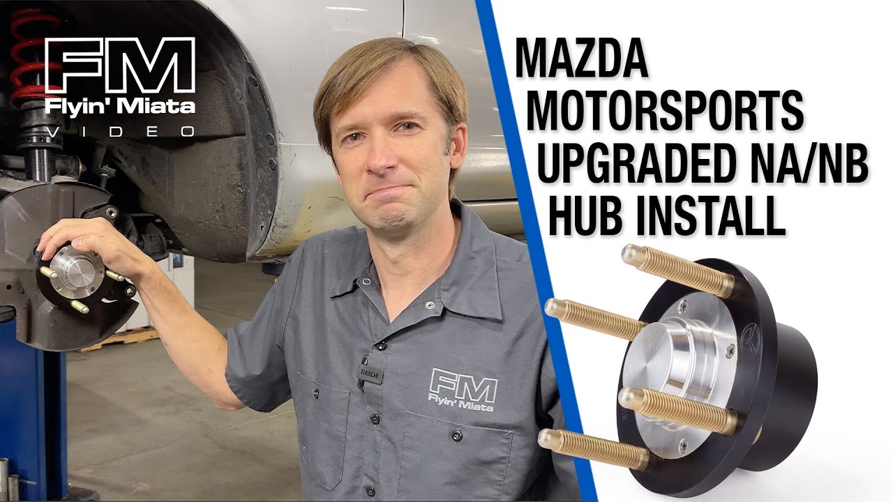 Установка модернизированной ступицы Mazda Motorsports NA/NB
