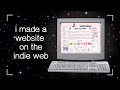 My Indie Website Journey & Tips to Create Yours 🌐