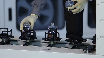 Bottle Sleeve Shrinking Tunnel with Rotating Cups - Sevana