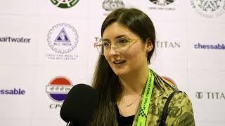 Interview with WIM Oliwia Kiolbasa (Poland) | 44th Chess Olympiad, Round 10 |