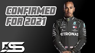 Lewis Hamilton Re-Signs With Mercedes For 2021!