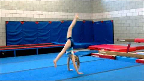 Charlotte and Catherine, gymnastics, Colburn