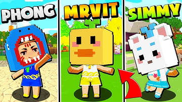 MRVIT THỬ THÁCH CHẾ TẠO THÀNH CÔNG ĐẦU LINH THÚ HERO TEAM CÙNG@MeoSimmyVÀ@PhongCanTv102MINI WORLD