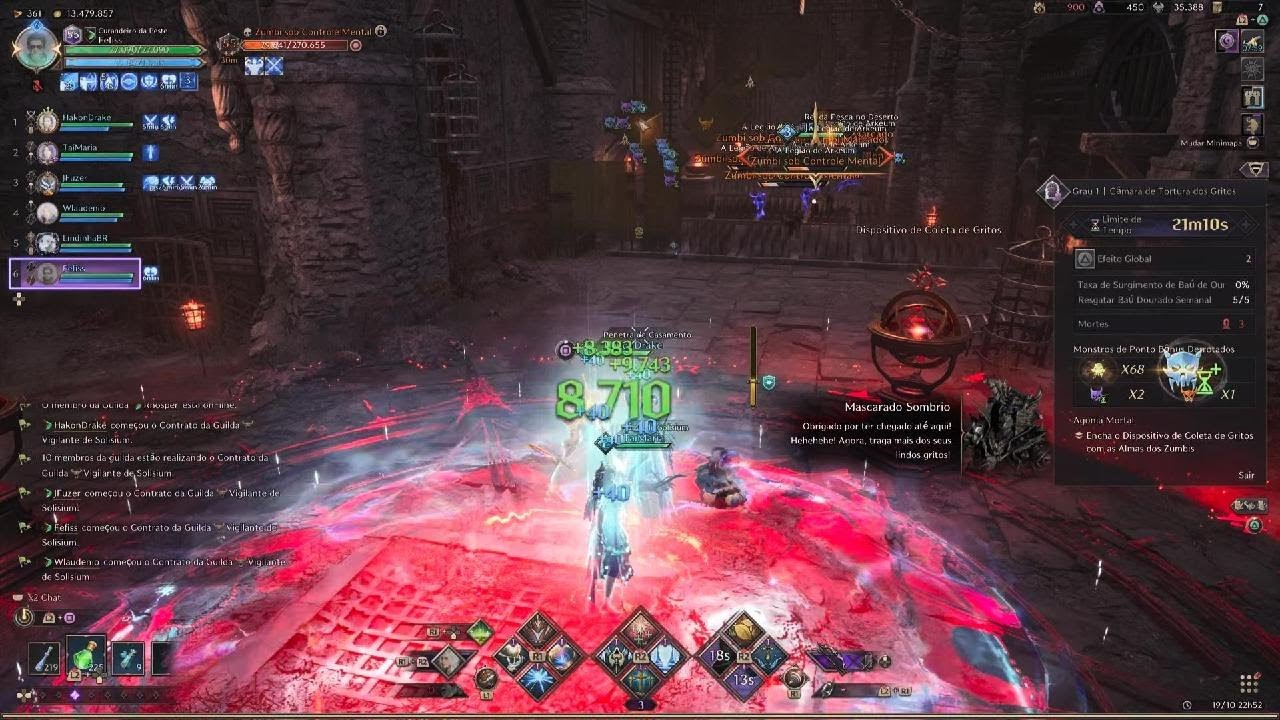 Throne And Liberty Dimensional Torture Chamber of Screams Healer Console