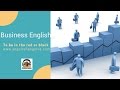 Üzleti Angol - Business English - To be in the red or black