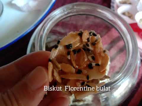  Cara  buat  biskut Florentine bentuk bulat  YouTube