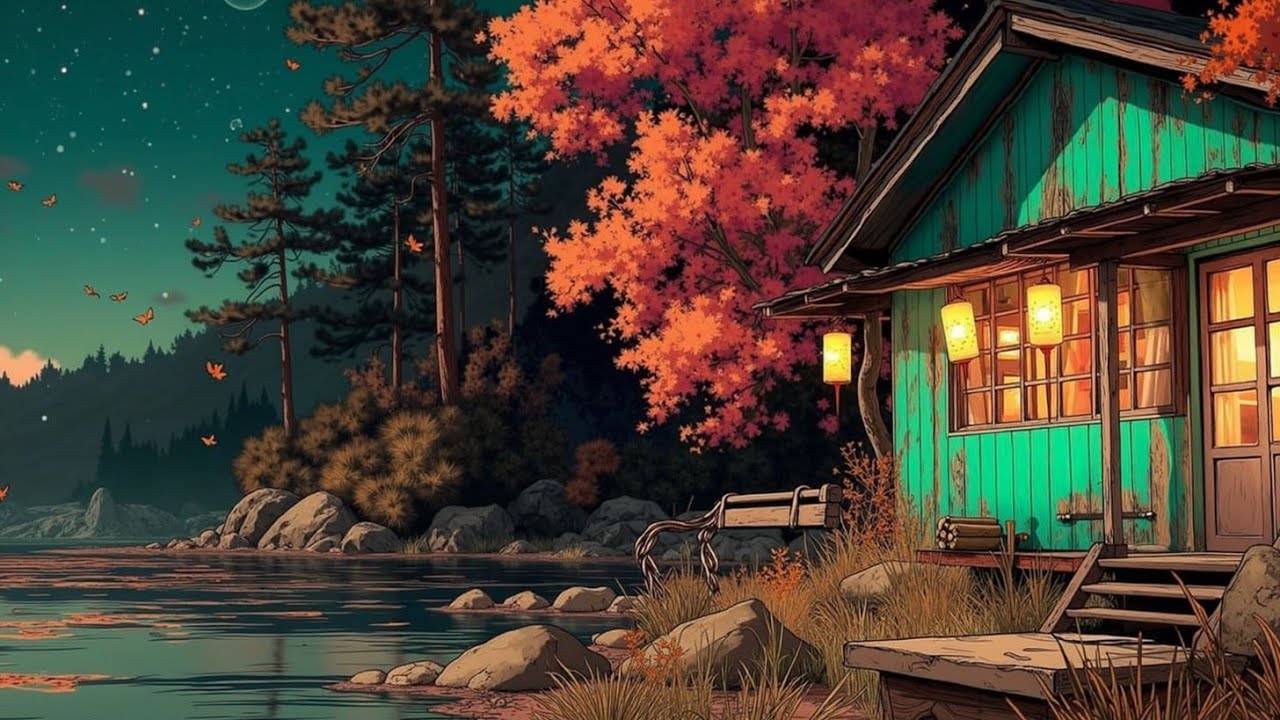 Уютные зимние ночи и расслабляющие японские амбиентные биты