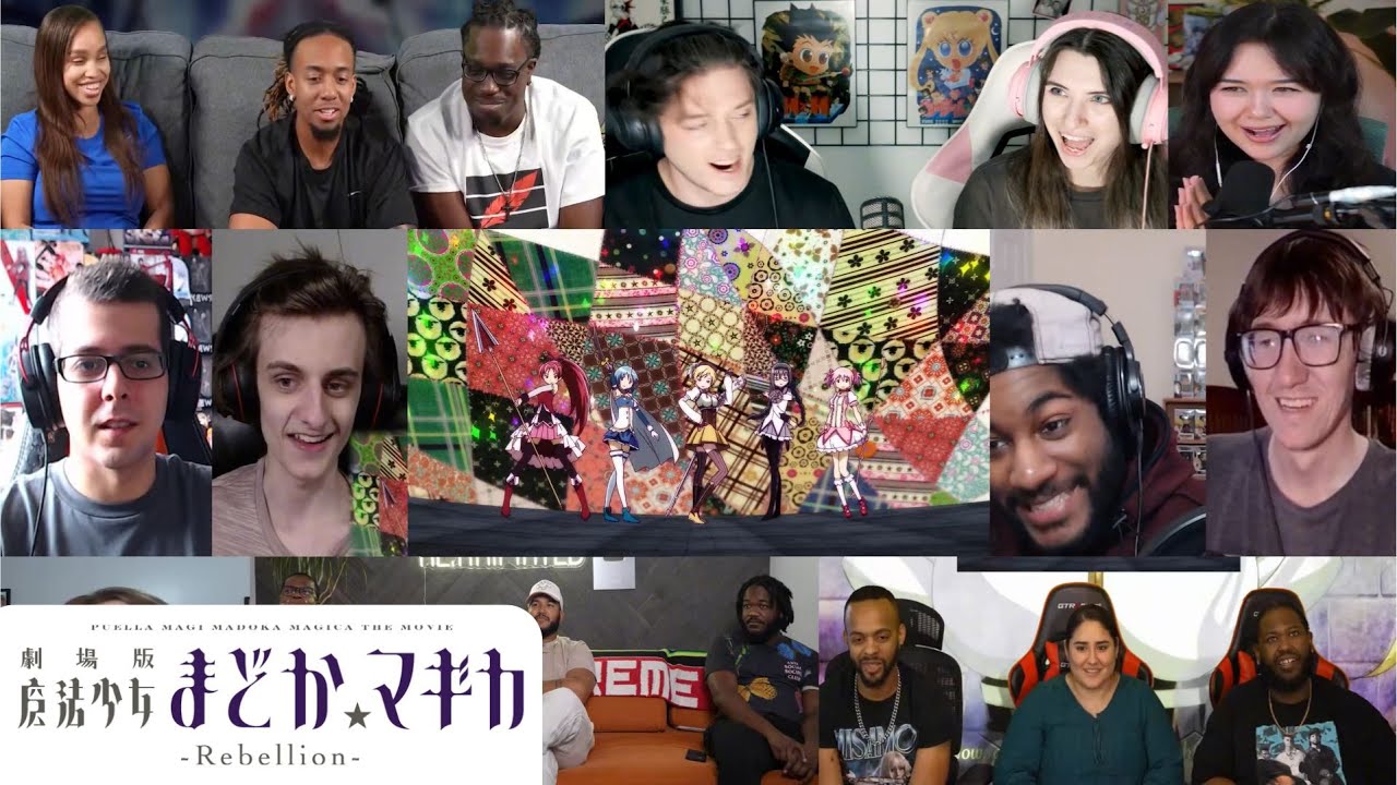 Puella Magi Madoka Magica Movie : Rebellion Reaction Mashup
