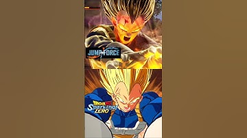 Vegeta Final Flash Comparison | Sparking Zero VS Jump Force #dragonballsparkingzero