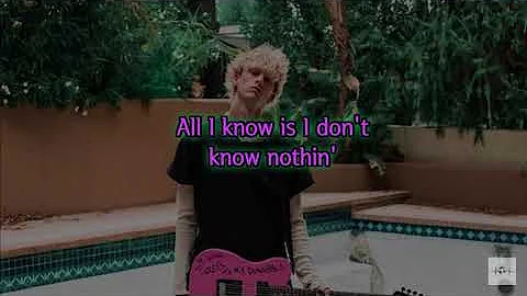 Machine Gun Kelly ft. Trippie Redd - all I know (Clean - Lyrics)