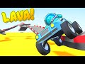 I Built a Super Hard Lava Track to Destroy My Friends!