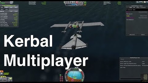 Multiplayer in Kerbal Space Program - Formation flying