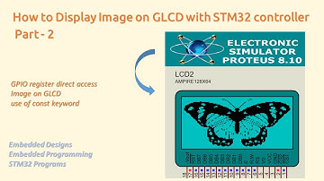 GLCDpart2 | How to display image on GLCD | GLCD interface with stm32 | HAL | GPIO register