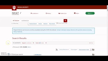 Accessing eBooks through IUCAT
