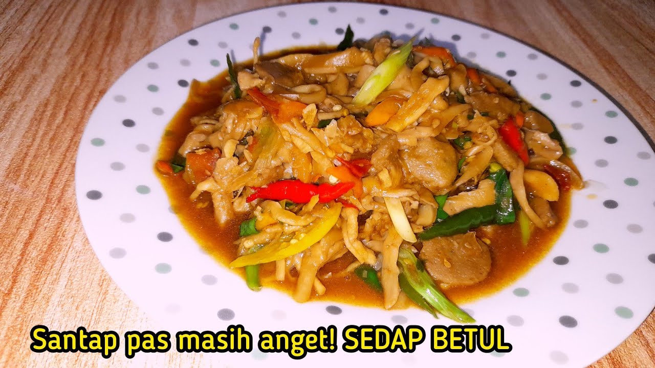 PANTESAN BANYAK DI BUDIDAYAKAN TERYATA ENAK BANGET JAMUR TIRAM DIMASAK