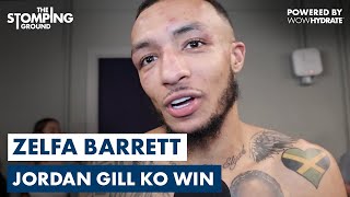 Zelfa Barrett Dedicates Win To His Late Mum &amp; Targets World Title Next