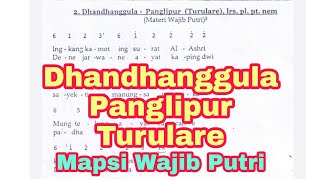 Dhandhanggula Panglipur Turulare Laras Pelog Pathet Nem Macapat Islami Mapsi Wajib Putri