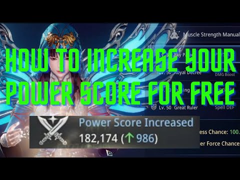 MIR4 GUIDE - ME VS 2 LEGENDS, HOW TO INCREASE YOUR POWER SCORE EVERYDAY FOR BEGINNER AND F2P