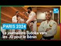 Valentin houinato  le journalistejudoka qui vise les jo sous les couleurs du bnin  france 24