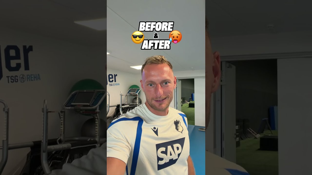 Ob es anstrengend war? 🥵💦  #tsg #hoffenheim #laktattest