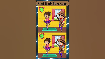 Only Sharp Eyes Can Find It! 👀 Spot the Difference Now! #Puzzle