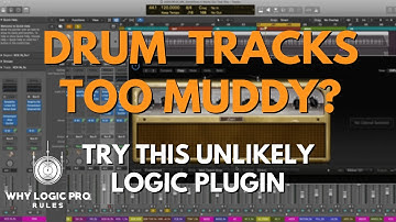Drum Tracks Too Muddy? Try This Unlikely Logic Plugin To Dig Your Drums Out of the Mud
