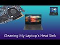 Cleaning Laptop's Heatsink | Laptop Teardown | Timelapse and Walkthrough