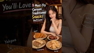 4 Must-Try Korean Tradional Snacks you'll love #learnkorean #koreanfood #TOPIK