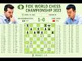 FIDE World Chess Championship 2023 : Ding Liren Vs Ian Nepomniachtchi | Round 5