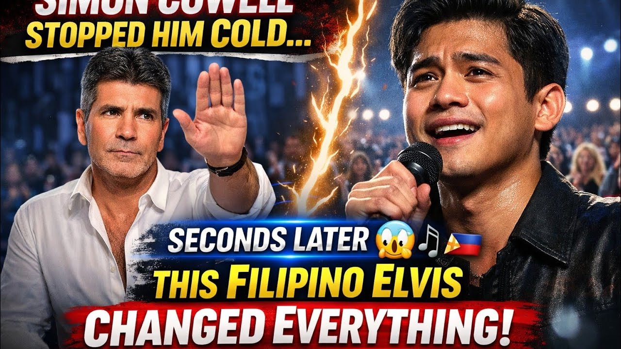 Simon Cowell Stopped Him Cold… Seconds Later This Filipino Elvis Changed Everything 😱🎶🇵🇭