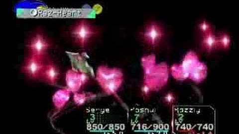 Chrono Cross Razzly Raz-Heart