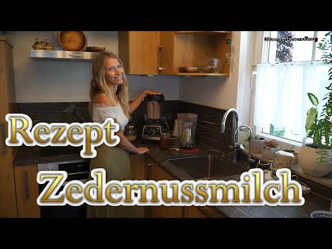 Video: Wie Man Aus Frischen Samen Zedernmilch Macht