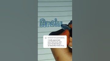 Comment your Name I am waiting #Arshia #thependream #calligraphy