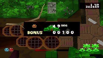 Frogger (PS1) Zone 7: Level 1: Bang Bang Barrel