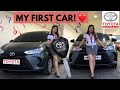 BUYING MY FIRST CAR (My Vios 2021) | Maine Layug